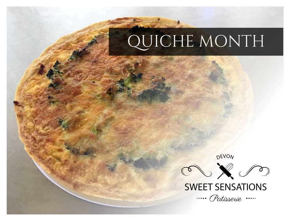 sweetdev's tweet image. With the arrival of June and the much improved weather we have decided to feature one of best selling products the 'Quiche'. Each week this month we will be focusing on our most popular flavours. 

This week it is the super tasty: Broccoli and Stilton.