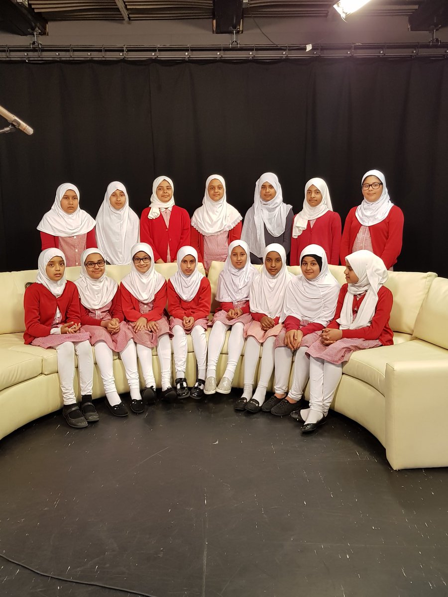 QISSchool's tweet photo. Quwwat choir ready for their performance @Islamchannel https://t.co/gA3812XCFc