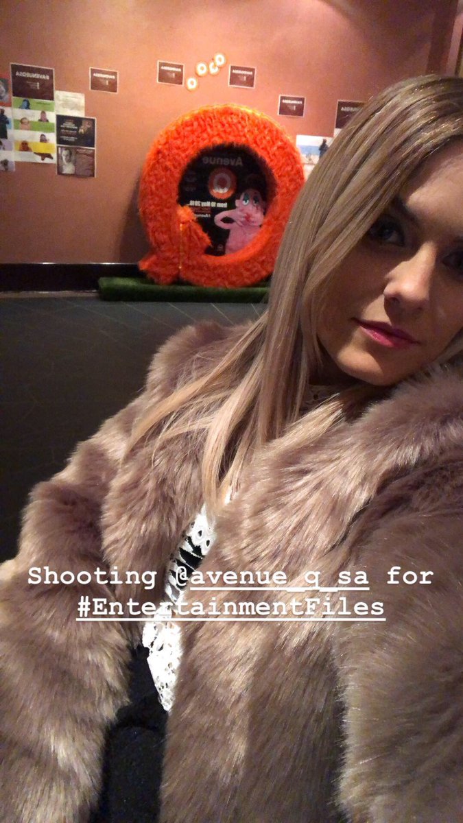 LaurenJenae's tweet photo. Backstage with the cast and crew of @AvenueQSA for @EntFilesSA #entertainmentfiles Catch the insert this weekend on DSTV 405 https://t.co/p7MRORE5M1