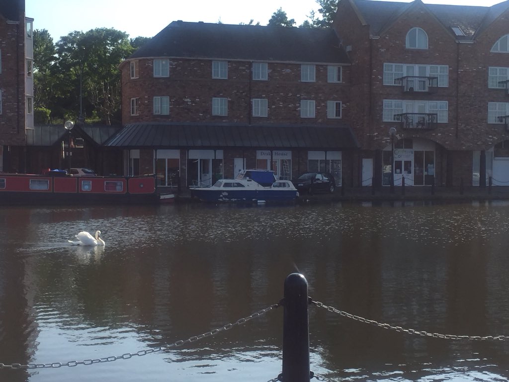 alisonbutt01's tweet photo. We are underway in a lovely venue on a perfect evening to be discussing patient safety. We even have swans on the canal outside! #CPPEPS @cppeengland https://t.co/p3v4S1F4LG