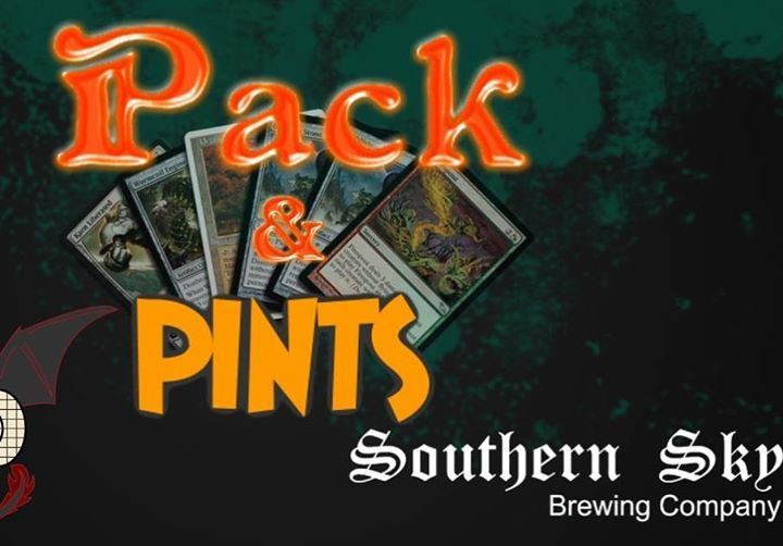 This Sunday! Join us and <a href="/thefinaldungeon/">The Final Dungeon</a> for an awesome Magic-al evening! #mtg #magicthegathering #nerd #cardgames #beerme #localbrewery #localbeer #cheers #craftbeer #craftbeerporn #craftbrewery #southernskybrewing #alittlebitoutthere ift.tt/2Aqiu41