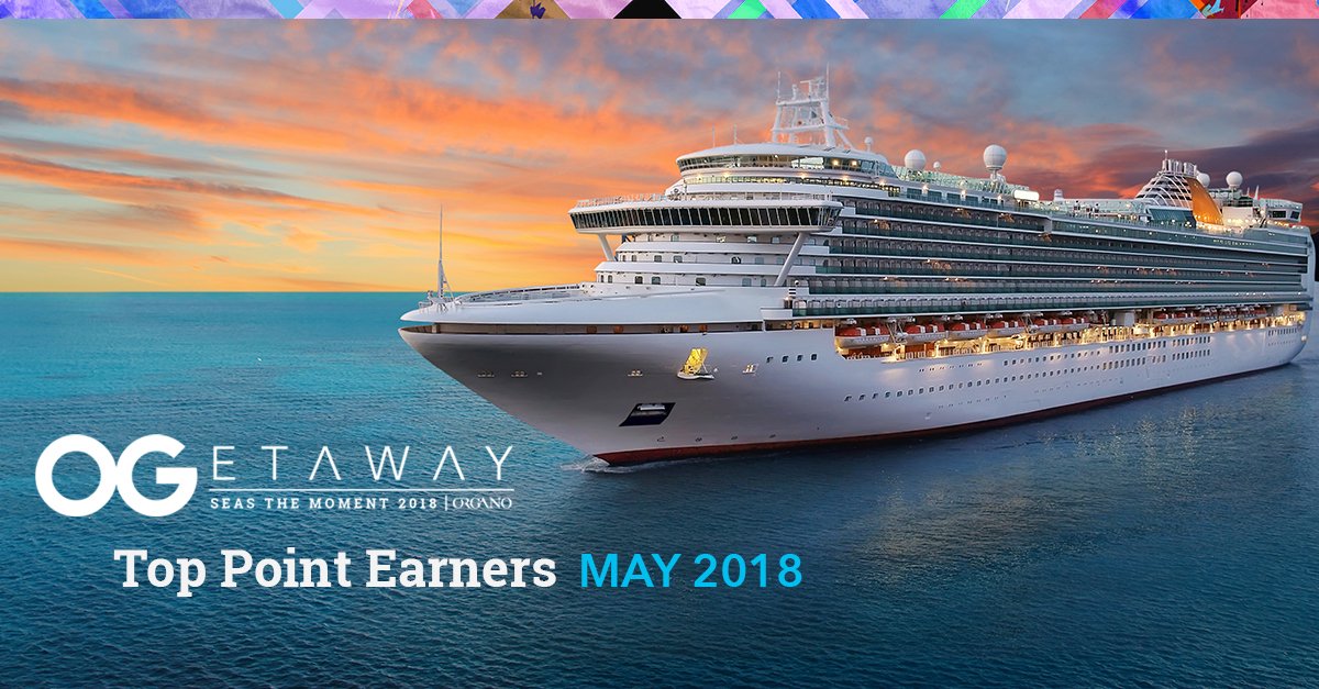 OrganoGold's tweet photo. Congratulations to everyone who’s earning points. Keep up the great work! #TasteTheGold #cruise #OGetaway https://t.co/AamiYVoqas https://t.co/XUxbw12qDC