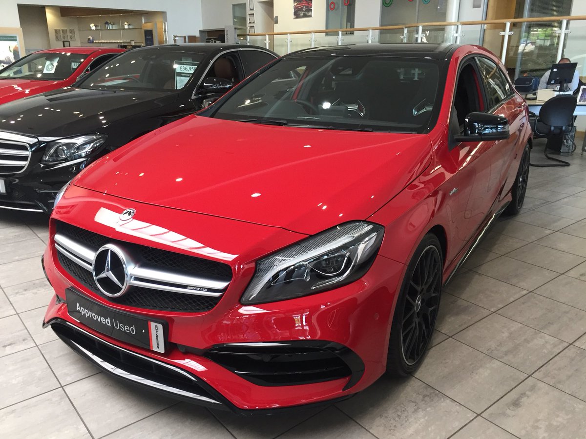 MBofWolves's tweet photo. The Mercedes-AMG A45 in our showroom π_______________________________________________________ #mercedesamg #a45 #amg #performancecentre #amggang #amglife #amgpower #nofilter #mercedeslife #mercedes #mercedesfans #amg45 #amgaddict #sportscar #amgclub #amg4ever #mbfanphoto https://t.co/w08igqOrmh