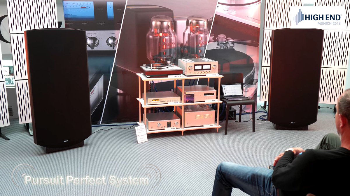 PerfectSystem_'s tweet photo. Our @highendsociety #HighEnd2018 Video Coverage continues 100,000+ Views
@luxman_japan @LuxmanAudio @QuadHiFi room - Awesome
Watch it it here https://t.co/ciHaWUu8CC
We hope your enjoying the coverage more on its way !! https://t.co/yMug9RArQl