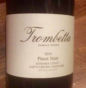 “2014 <a href="/TrombettaWines/">Trombetta Wines</a> Gap’s Crown PN offers a big,
flamboyant nose of black cherries, sassafras, flowers,
&amp; spice. Charming and
supple, with fine underlying tannin and ample length." <a href="/jebdunnuck/">Jeb Dunnuck</a> #Wine <a href="/PetalumaGap/">Petaluma Gap</a> #91points