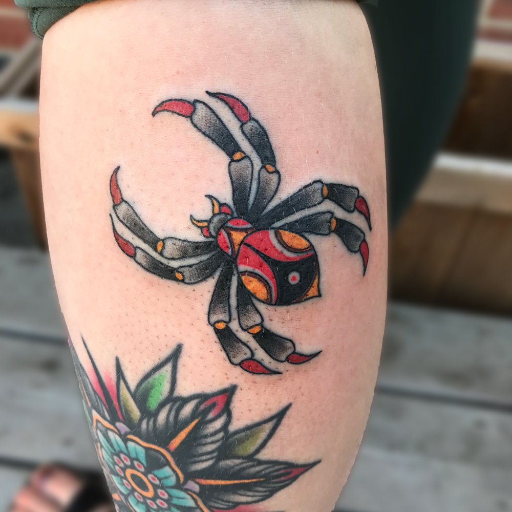 18 Coolest Spider Tattoo Designs For Men with Meaning