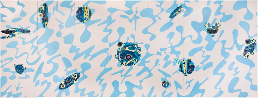 themodernfw's tweet photo. Become a Modern Member &amp; skip the lines for Takashi Murakami: The Octopus Eats Its Own Leg. #takashimurakami 
(Image: Takashi Murakami, Magic Ball II, 1999. Julie and Larry Bernstein. © Takashi Murakami/Kaikai Kiki Co., Ltd. All Rights Reserved.) https://t.co/6OGqJ6QnMW https://t.co/iLGCA0nR4h