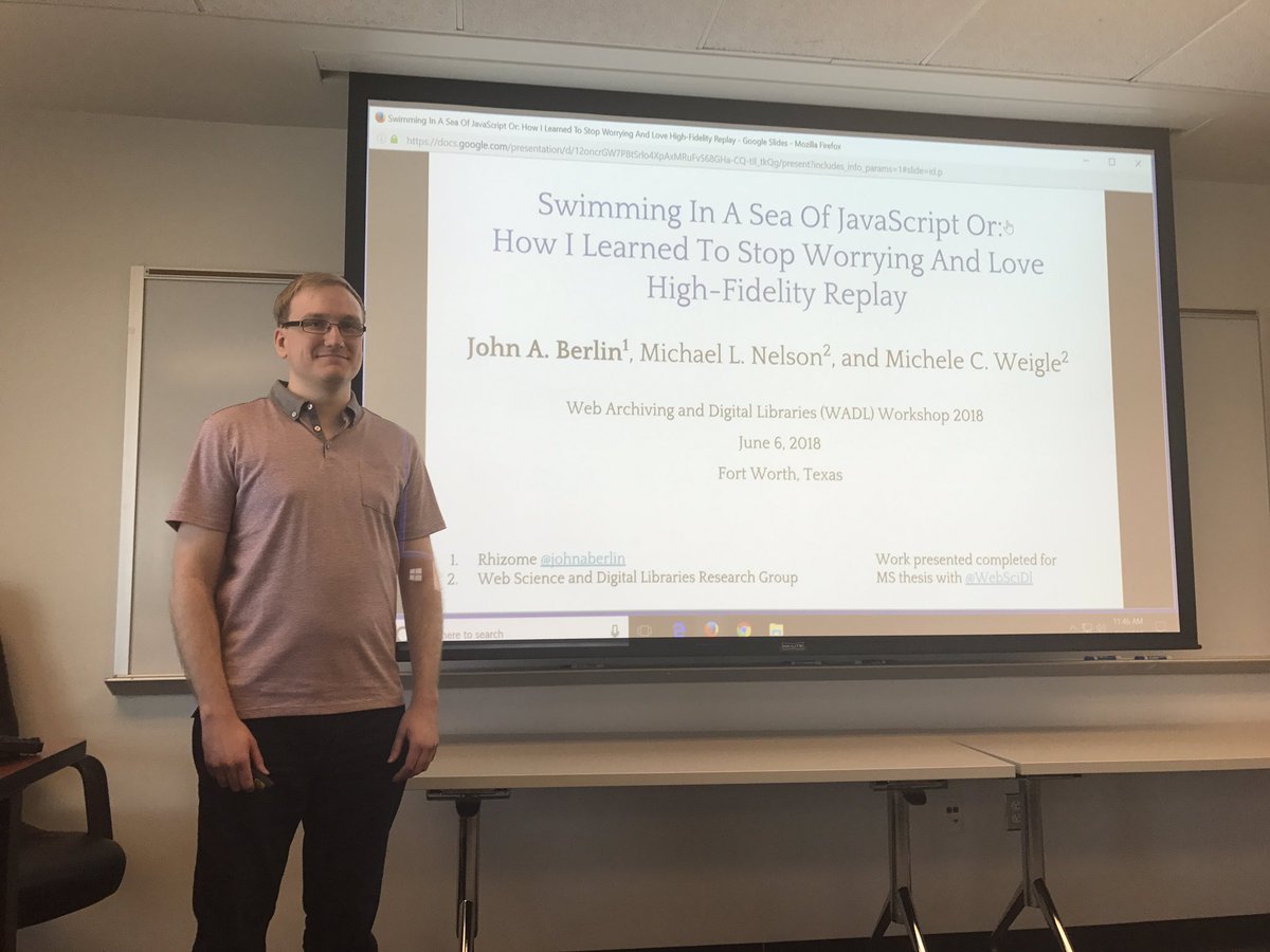 Michael L. Nelson tweet media