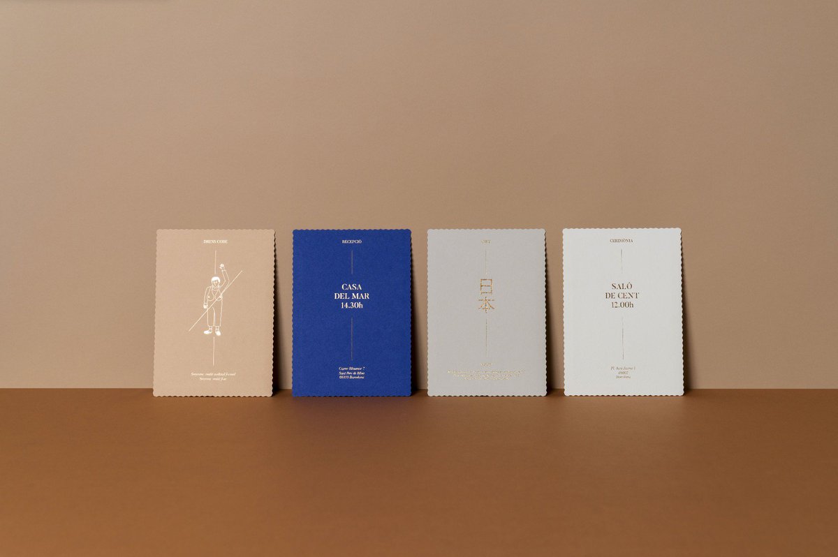 maymonobe's tweet photo. Some more new print stuff! Invitations for a wedding in the Mediterranean, postcards printed on @colorplanpapers https://t.co/lNJG8vDMXQ