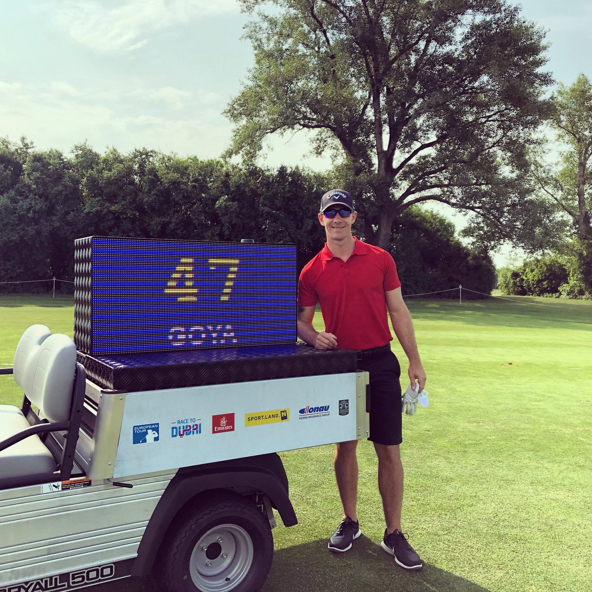 All ready for this weeks event! #ShotClockMasters thanks for all the support @nikegolf <a href="/CallawayGolfEU/">Callaway Golf Europe</a> <a href="/TitleistEurope/">Titleist Europe</a> <a href="/elpotrerillo/">ElPotrerilloLarreta</a> <a href="/oakley/">Oakley</a>