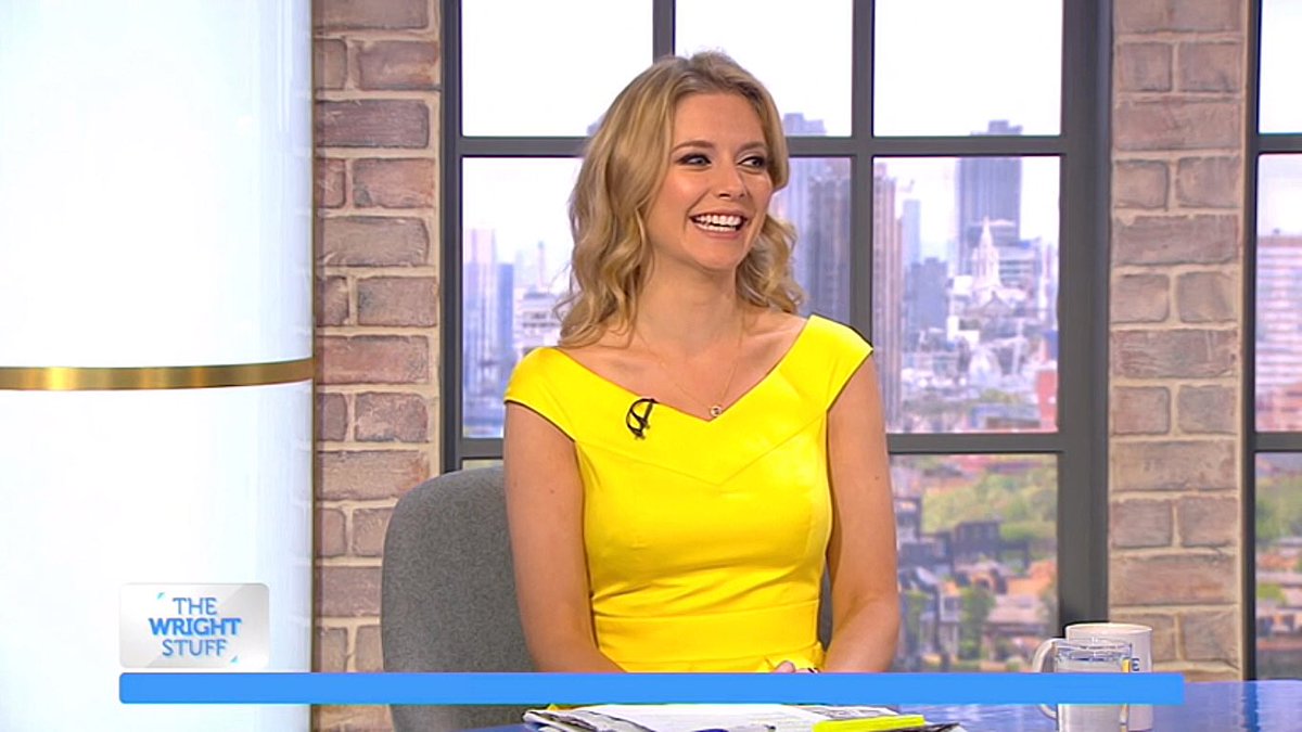 RachelRileyFC's tweet image. Rachel appearing on this morning’s the #WrightStuff on Channel 5. #RachelRiley 📺💛1️⃣