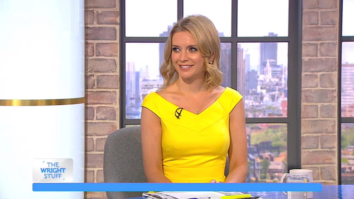 RachelRileyFC's tweet image. Rachel appearing on this morning’s the #WrightStuff on Channel 5. #RachelRiley 📺💛1️⃣