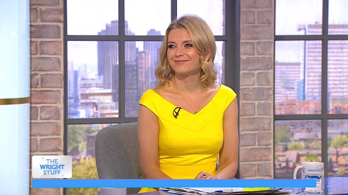 RachelRileyFC's tweet image. Rachel appearing on this morning’s the #WrightStuff on Channel 5. #RachelRiley 📺💛1️⃣