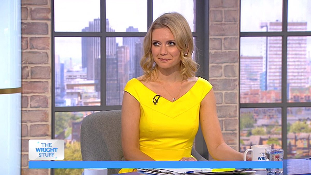 RachelRileyFC's tweet image. Rachel appearing on this morning’s the #WrightStuff on Channel 5. #RachelRiley 📺💛1️⃣