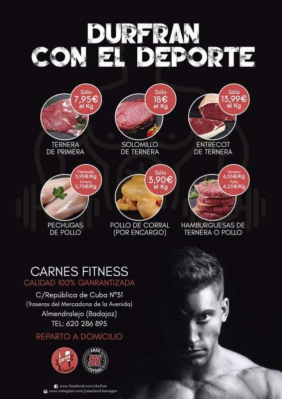 radiogolex's tweet photo. ¡ ATENCIÓN DEPORTISTAS !

Carnes Fitnes - Especiales para Deportistas - Repartos a Domicilio

Sólo en Carnicería Durfran (@CDurfran ) https://t.co/OdLkm1E0RA