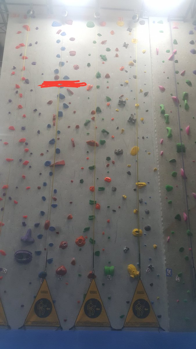 jrouchka's tweet photo. Got about 3/4 of the way up the red 5.10 today #Ibex https://t.co/NL8gY1xTqo