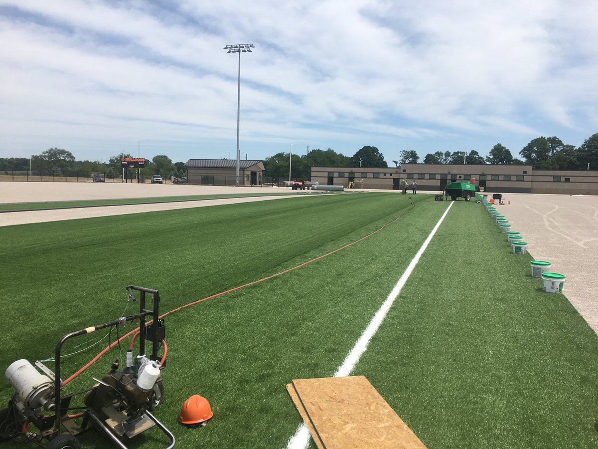 gobcbulldogs's tweet photo. Exciting day out at the West Athletic Complex! #WeAreBC https://t.co/QVh43yCEfE