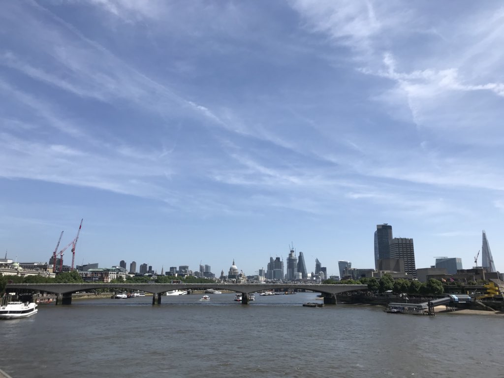When it’s #sunny #London is one of the best places in the world. #shard #southbank #stpauls #riverthames #gherkin #southlondoniswonderful