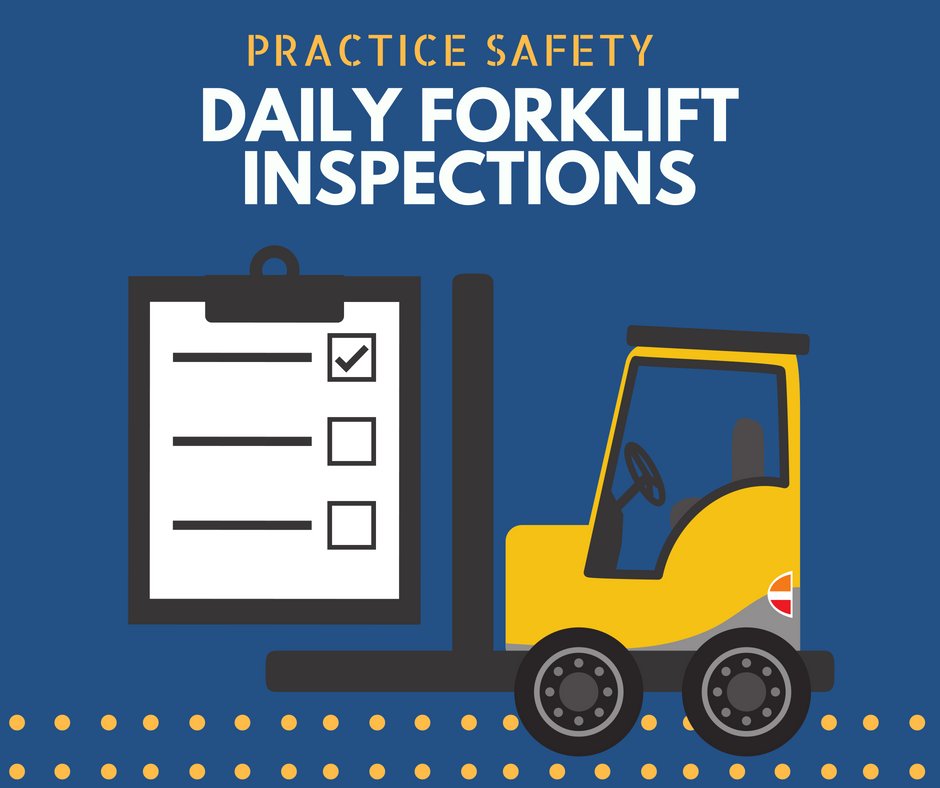 Ita On Twitter It Is An Osha Requirement That Forklifts Be Inspected Before Use Have A Checklist Ready For Your Daily Inspection Forkliftsafety Nationalforkliftsafetyday Nfsd18 Https T Co 68582tcs2x