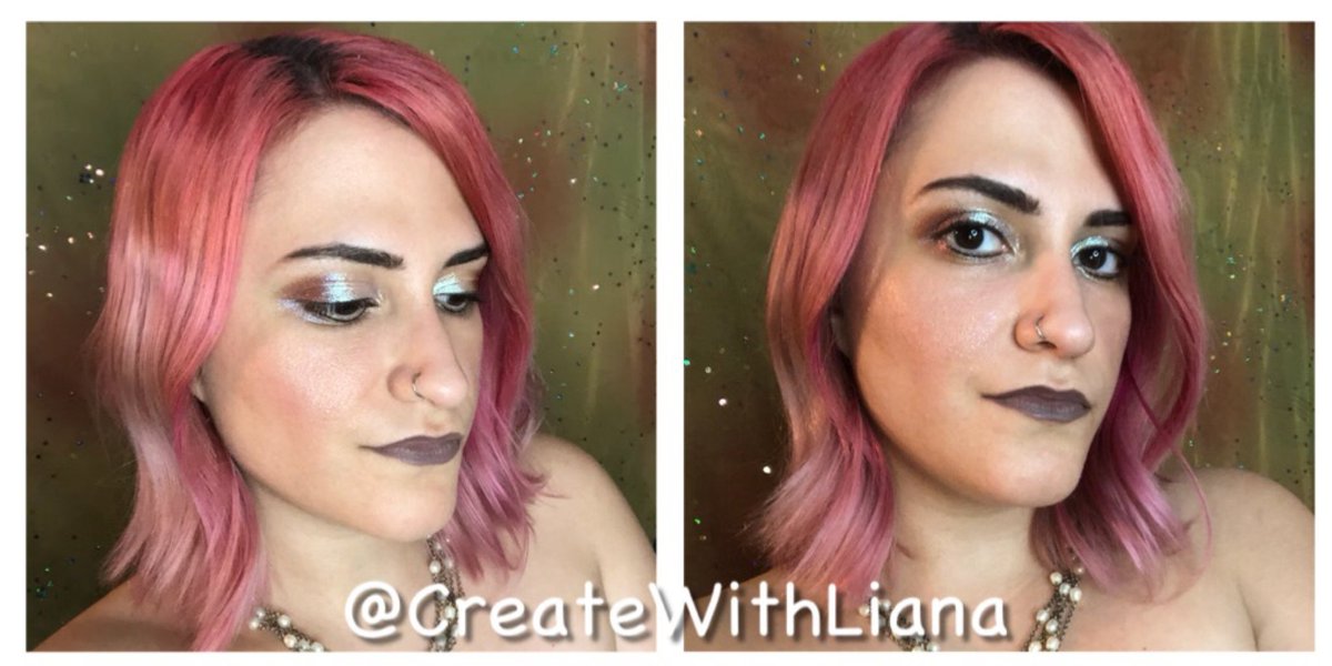 createwithliana's tweet photo. Just playing with my new dragon scales. 

Keep an eye out for swatches later this week! 

&amp;&amp;&amp; Maybe a tutorail on this look!

#Createwithliana #Makeup #MakeupArtist #MakeupIsLife #DragonScalesCollection #SurrealMakeup #BloodDragon #IceDrake #PinkHair https://t.co/vJDgYF7gRM