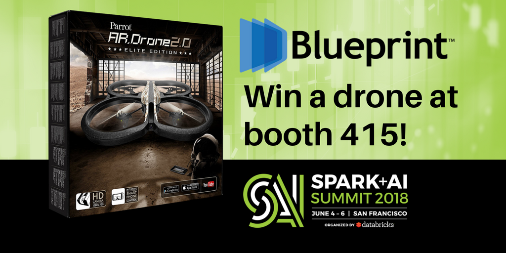 bpcs_tech's tweet photo. It's not too late to win your own drone! Stop by booth 415 to enter to win the drone you'll see tonight in Gary Nakanelua and Steve Hastings' session on automated flight paths. #SparkAISummit #ExpSAIS17 https://t.co/A54EleHavS https://t.co/UWt5nYWH9g