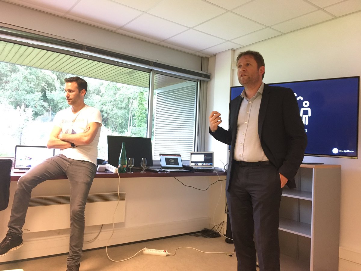 Xplorevc's tweet photo. Ce soir à @CantineQuimper pour la soirée de présentation de @SportRIZER et du lancement de sa campagne de crowdlending sur @myOptions_co . Ravi d'avoir initié ce projet grâce à #startupbox https://t.co/FskEgVUBv3