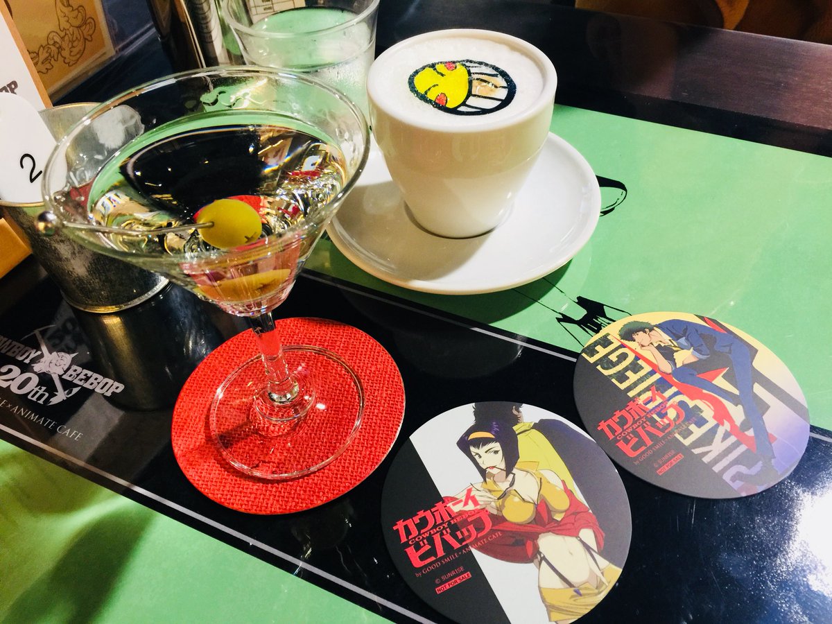 fontaine330's tweet photo. 今日goodsmile&amp;animate cafeへ行きました Fayeが大好き 
20th anniversary，for me at least 12 years ago after the 1st time watch this play，i‘ve been moved https://t.co/ZAjAtCmMRT