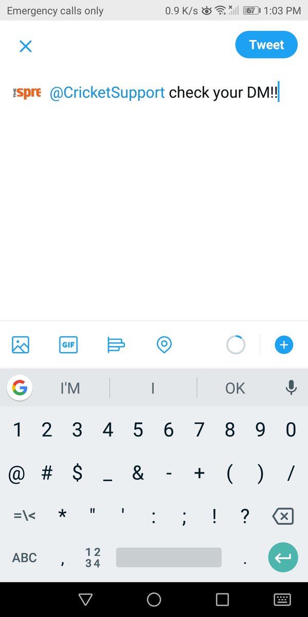 thespreadtv's tweet photo. @CricketSupport check your DM!! Again no signal and the chat from my cricket app booted me out AGAIN https://t.co/NkhYMGZgGg