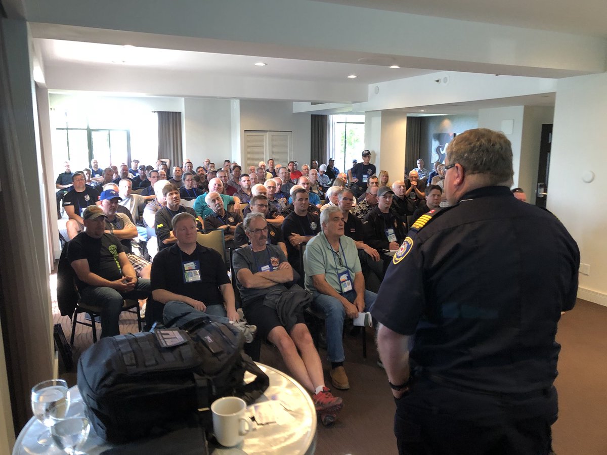 FirechiefVince's tweet photo. Impressed and honoured with an overflowed room for our training session in beautiful British Columbia. Thank you BC chiefs for your interest. #RLS18 https://t.co/JuoSQt5zmW