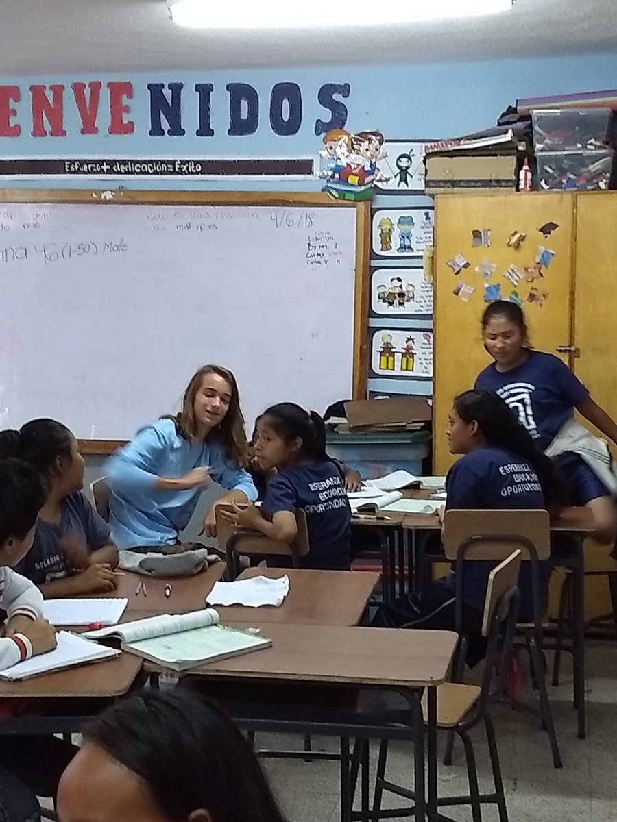 hrpnola's tweet photo. Assisting in English classes #SafePassage #TrinityExplores https://t.co/iocz9eEB2E
