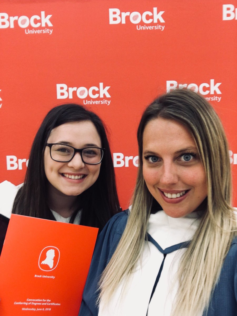 As a proud @brockalumni I was honoured to be an orator at today’s @BrockUniversity convocation for @BrockEducation sending a huge congrats to all the 2018 grads! 🗣👩🏼‍🎓📯🎓👏🏽 #BrockUGrad #badgerpride #Grad2018