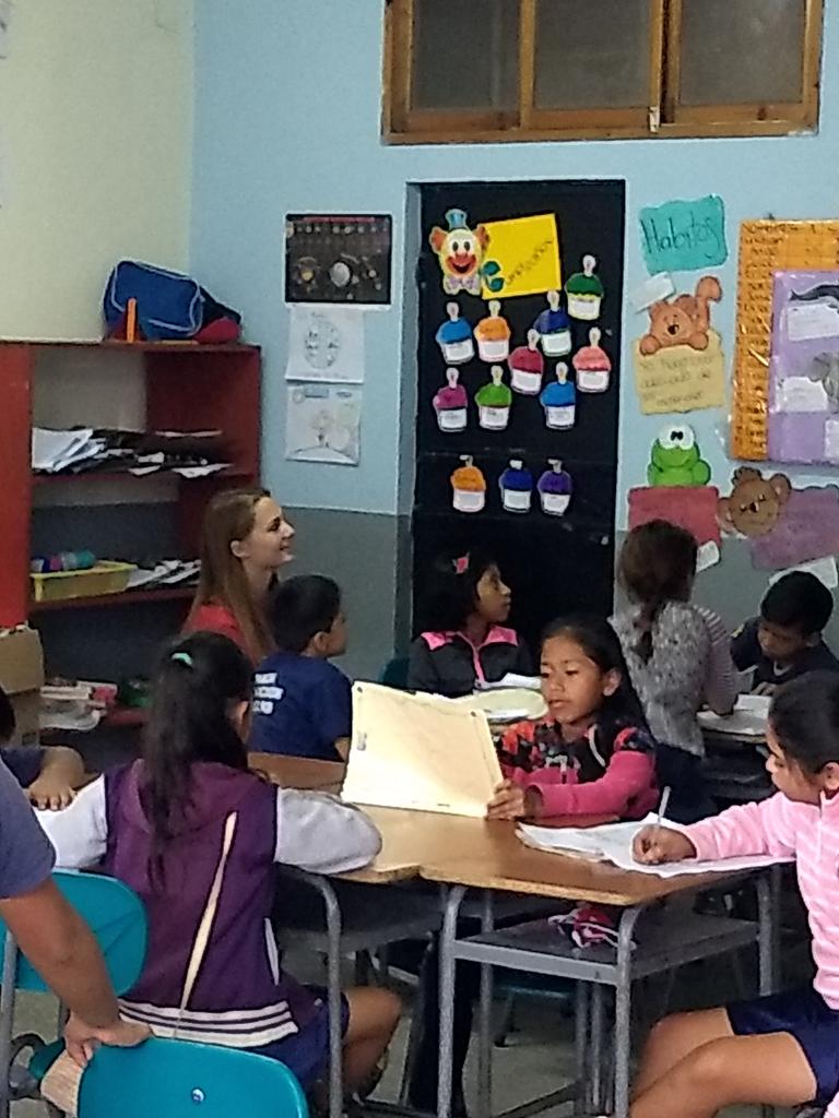 hrpnola's tweet photo. Assisting in English classes #SafePassage #TrinityExplores https://t.co/iocz9eEB2E