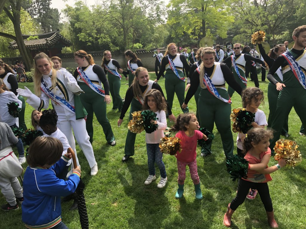 PNNMB's tweet photo. Today we had a blast exploring the Louvre Museum and performing in fun parades and concerts at Jardin d'Acclimatation amusement park in Paris π«π·πΊπΈβ
#UNCCNormandy #PNNMB #ExperiencePRIDE #UNCC #MarchingBand #DDay https://t.co/mJGcHh6mfK