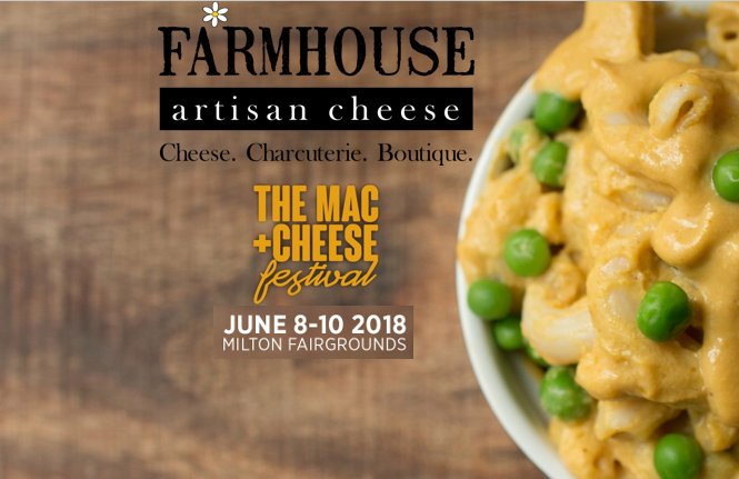 We're at The Mac &amp; Cheese Festival this weekend at The Milton Fairgrounds, come vote for our Famous Raclette Mac &amp; Cheese! Winner for Best Mac &amp; Cheese will get $5000 which we will be donating to the Dog Guides of Canada. Buy tickets here: themacandcheesefestival.com  <a href="/lfcdogguides/">LFC Dog Guides</a>
