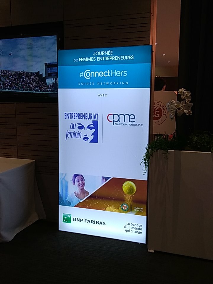 Soirée networking by <a href="/mabanque_bnpp/">Ma Banque BNP Paribas</a> à Roland-Garros 🎾
#ConnectHers #femmesentrepreneures