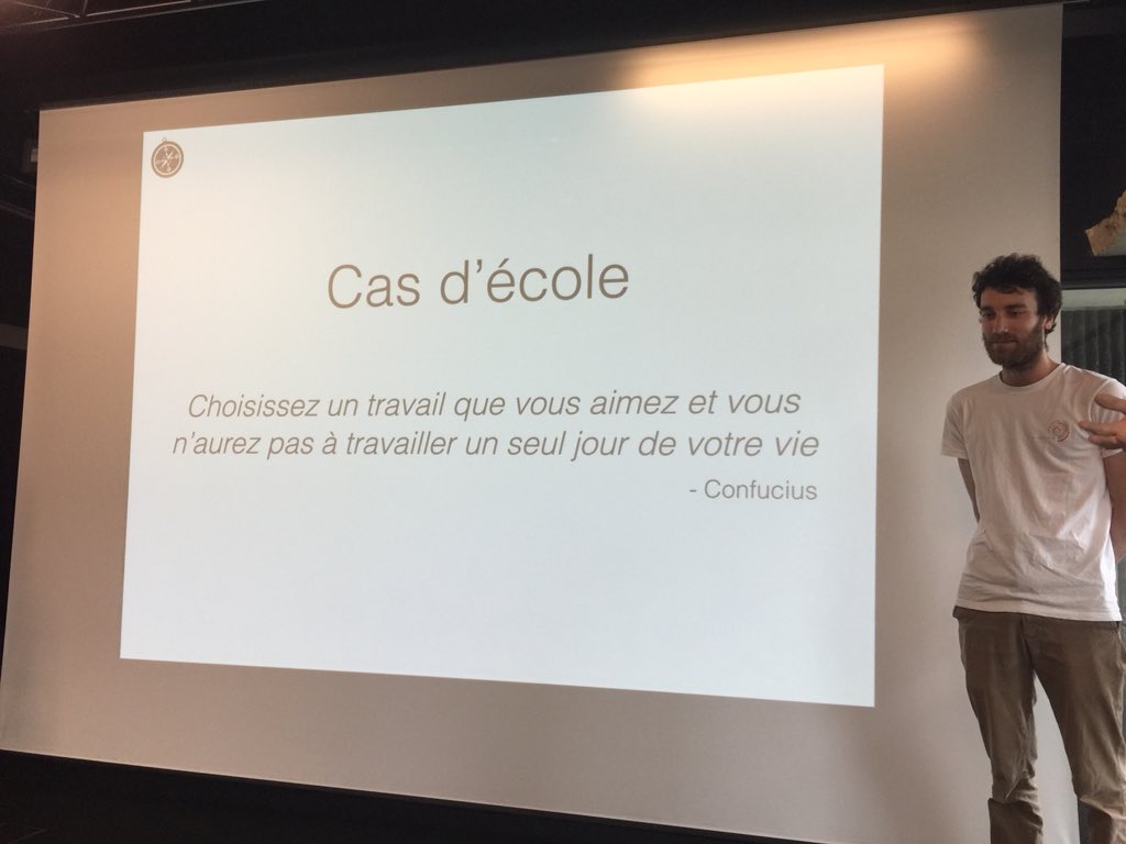 MurielBBG's tweet photo. @acrennes @aVanSante #orienthackathon2018 #orientation projet Cas d’école pour valoriser les parcours atypiques 👉 j’ai 18 de moyenne en math et je veux être boulangère. Bravo à l’équipe ! https://t.co/JMCut3EOPN