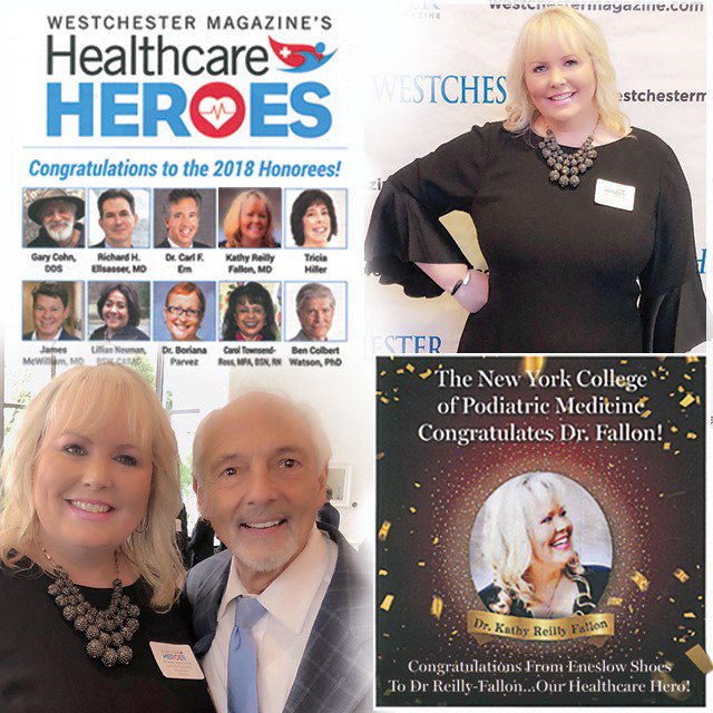 eneslow_shoes's tweet photo. Congratulations to @DrKathyFallon who continues to lead by example. Her generosity, hard work and dedication is synonymous with her being named "Healthcare Hero." #HealthcareHeros #Wellness #Health #Congratulations https://t.co/JIbBTxY8qO