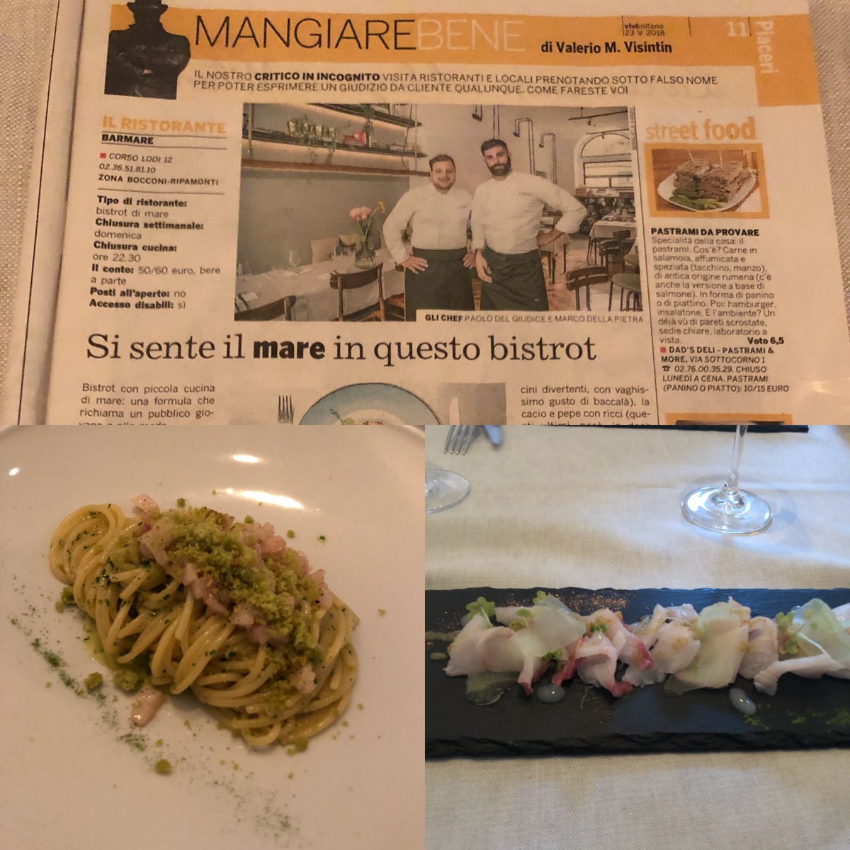 BernieLeger14's tweet photo. Chef combines flavours from the south of Italy with #Superfish in Milan raised sustainably in the open ocean of tropical Carrabean @barmare_milano Carpacio de Cobia #carpacio #raw #openbluecobia #Milano #delicous #italianfood #sustainable #friendofthesea #openocean #healthyfood https://t.co/zYWeVfMqfg