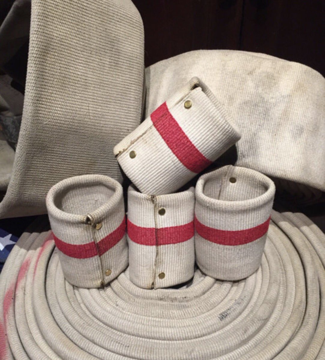 BrotherhoodHose's tweet image. #thinredline Can Cooler Holder Made From Retired Fire Hose From Brotherhood Products #repurposed #firehose #fallenfirefighter #cancooler #firefighter #etsy #etsypage #firefighterowned #firefighting #handmade #guarenteedforlife #engineco #partysupplies #canholder