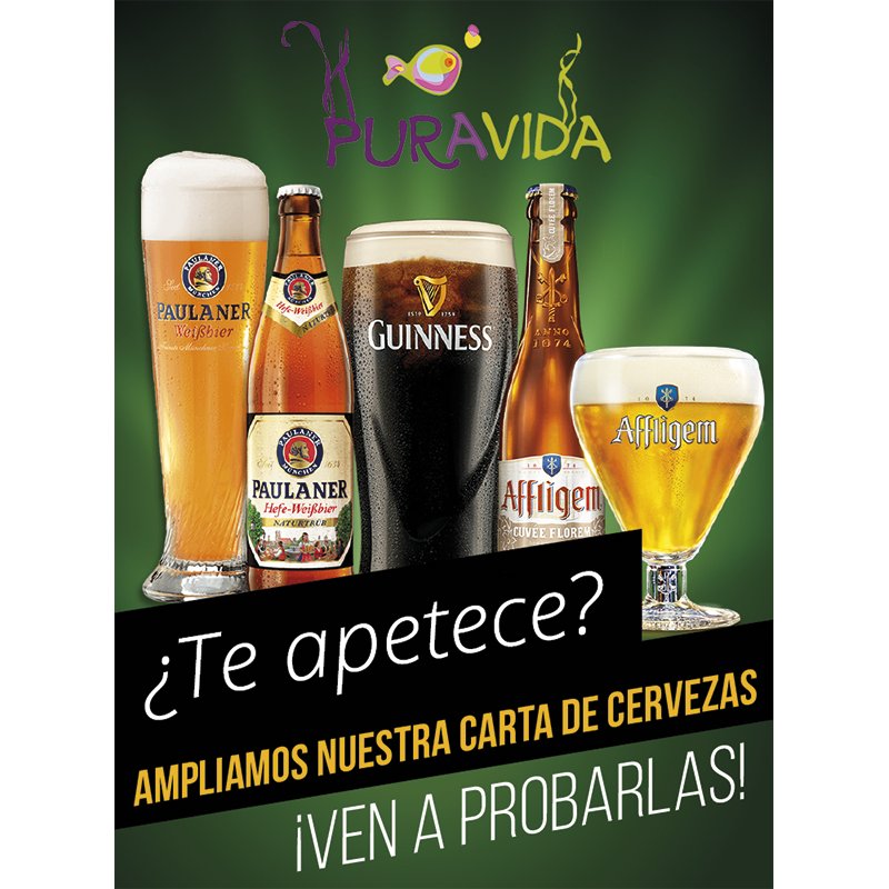 puravida_al's tweet photo. Es miércoles y el cuerpo lo sabe, ¡te mereces un respiro! Y por eso te recordamos que contamos con CERVEZAS PREMIUM bien fresquitas esperándote🍺🍺 #PuraVida #Almerimar #ILoveAlmerimar #AlmerimarMola #AlmerimarCity #ElEjido #beercoles https://t.co/LMK3XvjCGj