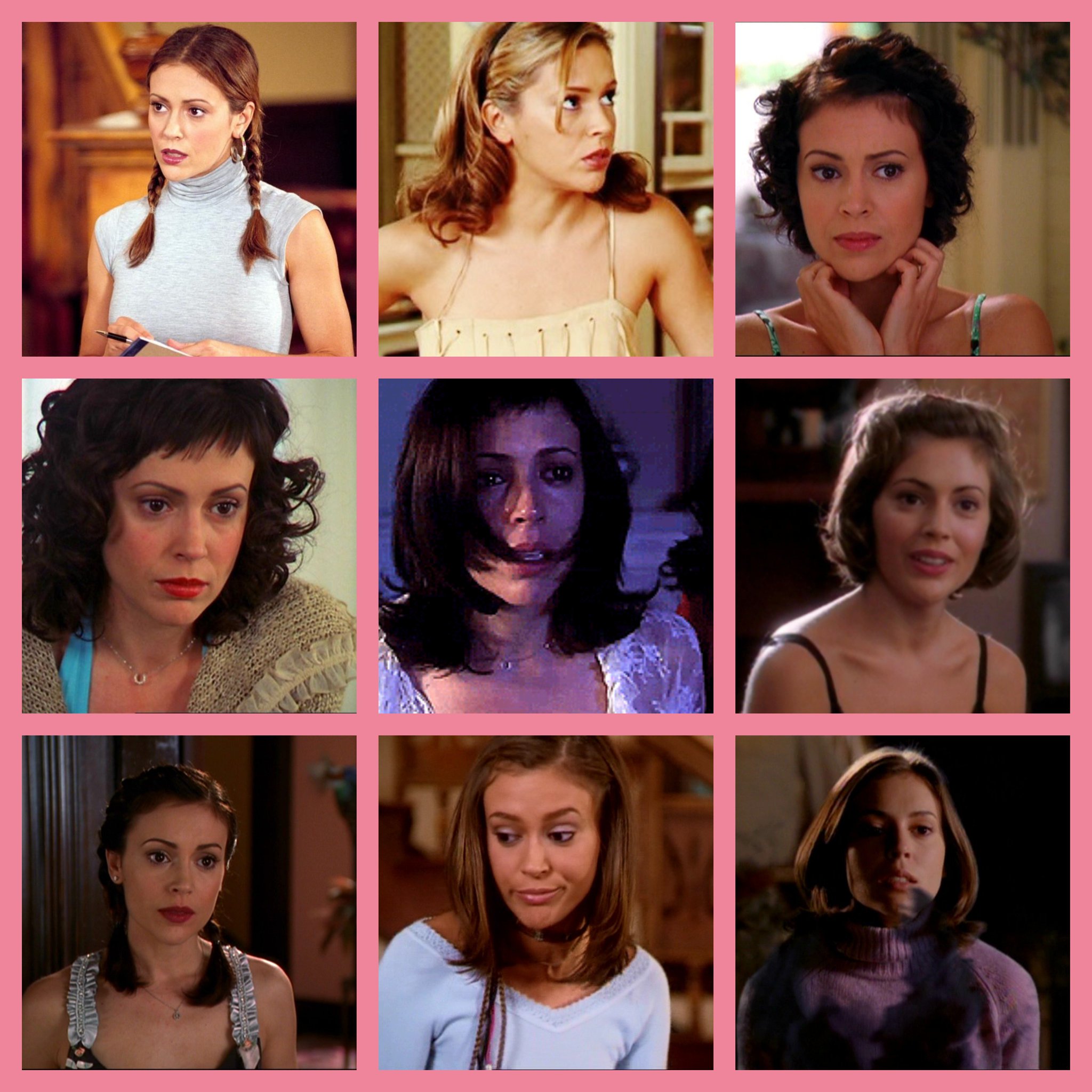 “Day 12 - Phoebe Halliwell (Charmed) played by Alyssa Milano
&#...