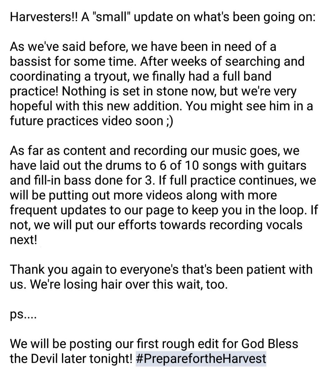 HarvestingH's tweet photo. 🚨 ANNOUNCEMENT 🚨 https://t.co/P7LpgKizEM