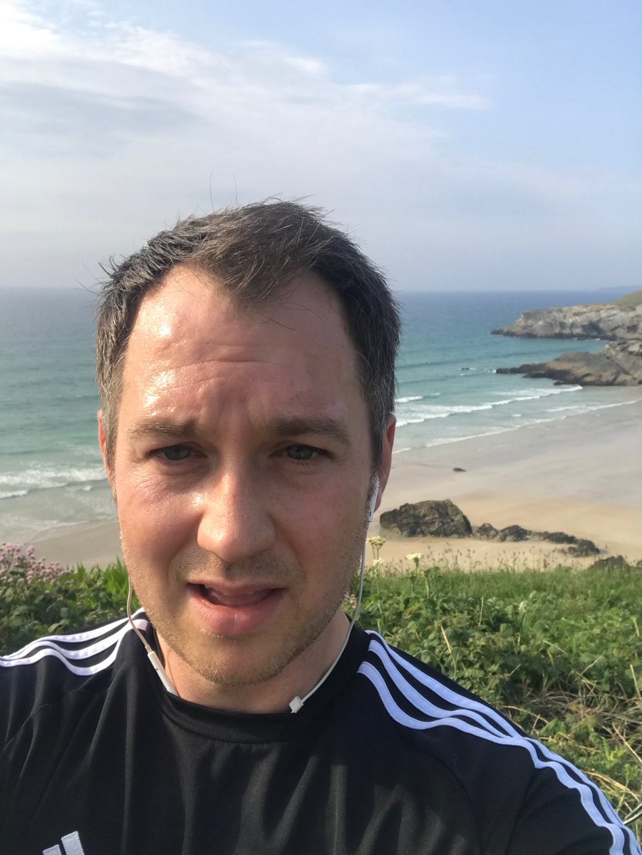 AledEllis's tweet photo. Worse places to go for a jog after work#Newquay https://t.co/fMS65Q7nBS