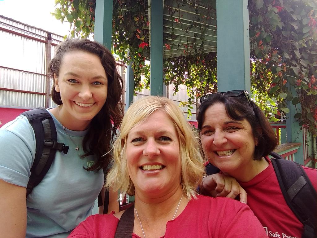hrpnola's tweet photo. Projects, library, and courtyard @_SafePassage_  #TrinityExplores https://t.co/UC9BlMpfj8
