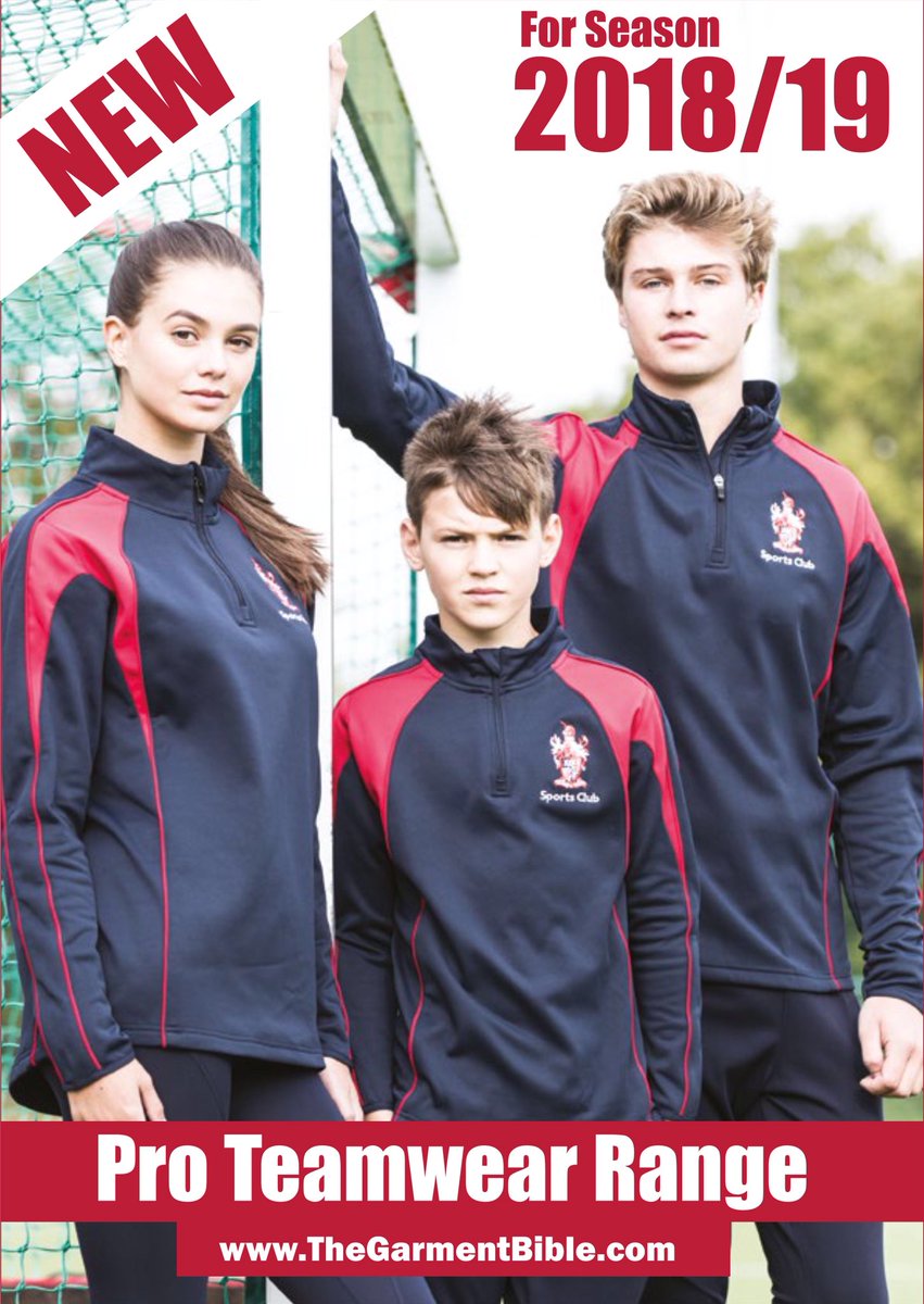 TheGarmentBible's tweet photo. Say hello to our new 2018/19 Pro Teamwear range! 

If you’re looking for professional quality teamwear at grassroots prices then look no further! 

Click the link below to view our online catalogue and to contact our sales team direct! 

https://t.co/Icd4R3yWpZ

#TheGarmentBible https://t.co/RgyZcq3rJ2