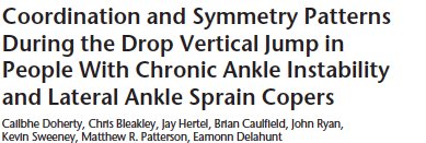 PFisher_Physio's tweet photo. CAI individuals display increased hip flexion on phase 1 of DVJ on involved side and bilaterally in phase 2 compared to LAS copers.. https://t.co/4HixrnBFQs