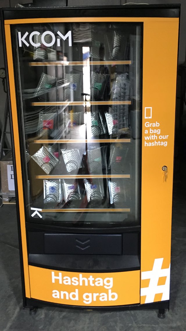 Heading to @businessday2018 on Friday? Come visit our stand for the chance to win a prize from our social media powered vending machine 🎁