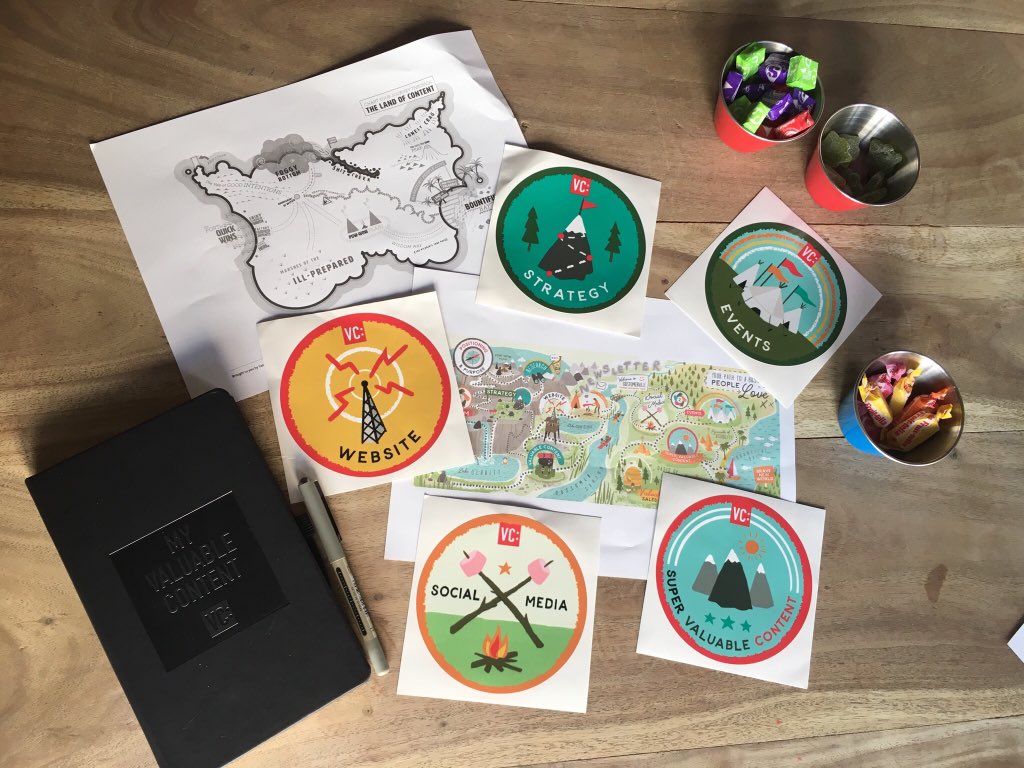 ValuableContent's tweet photo. Well that was fun. June’s #pubschool #pubclub meet up @LionCliftonwood. An afternoon away from office demands to think &amp; write content, with added scones + badges for special achievement! Nice one @ReachBrands @HelloHGKC @raisearchitects @therightbookco @KinaEvents @JonathanRees_ https://t.co/2zqg3AET6U