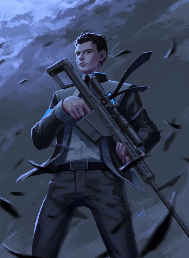 BryanDechart's tweet photo. Benjamin Diebling @Theoldben thank you for making #DetroitBecomeHuman so badass! 

< RT to SALUTE > https://t.co/0Z4MolwSdl