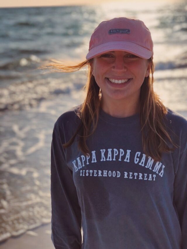 NCStatePA's tweet photo. Emmy decided to go Greek when she started school at NC State and felt overwhelmed by the size of our campus. After coming to our annual ice cream social she decided that Recruitment was the best way for her to find love and friendship. #SheIsPowerful #SheIsPanhellenic https://t.co/XcrvR0rw5h